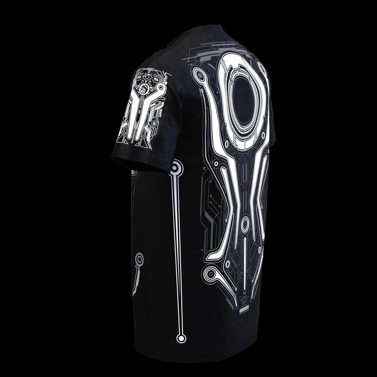 TRON White ( UV + GLOW Blue )