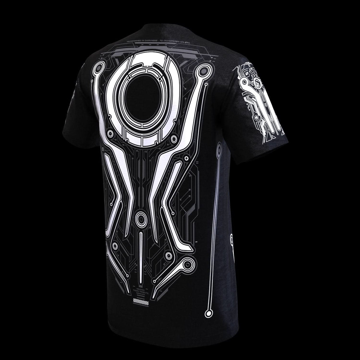 TRON White ( UV + GLOW Blue )
