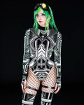AP3X-7 V2 ZYPHR Bodysuit ( White )