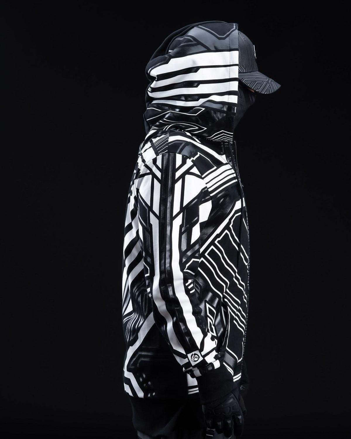 ZYPHR 3 zip up ( White )